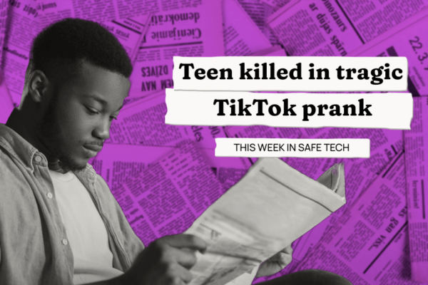 Man reading a newspaper