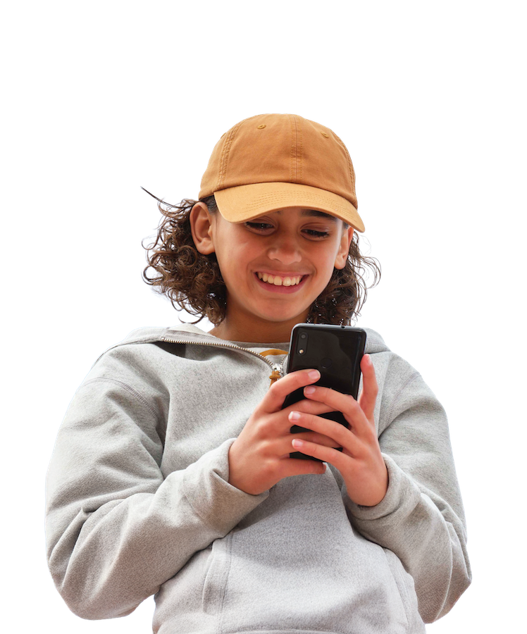 step two in tech in steps is the Gabb Phone for kids and tweens ages 9 through 14