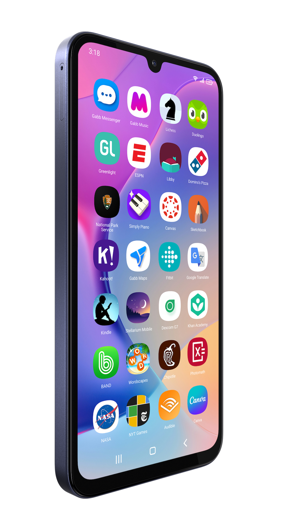 Gabb Phone Pro is the third step in tech in steps and is the safe phone built for teens, for ages 13-18