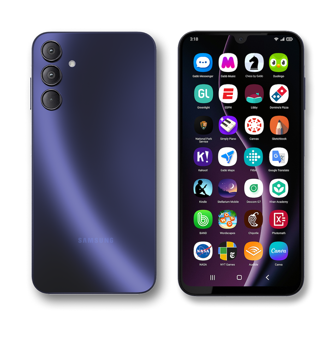 gabb phone 4 pro front and back