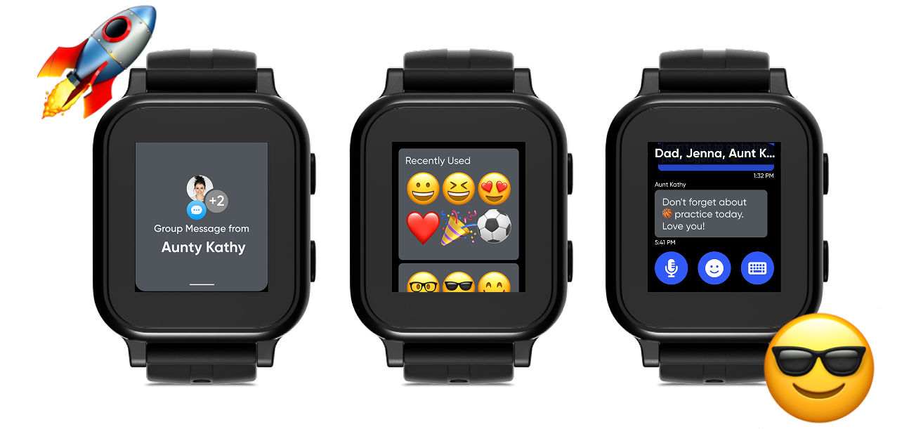 Gabb watch 3e group messaging