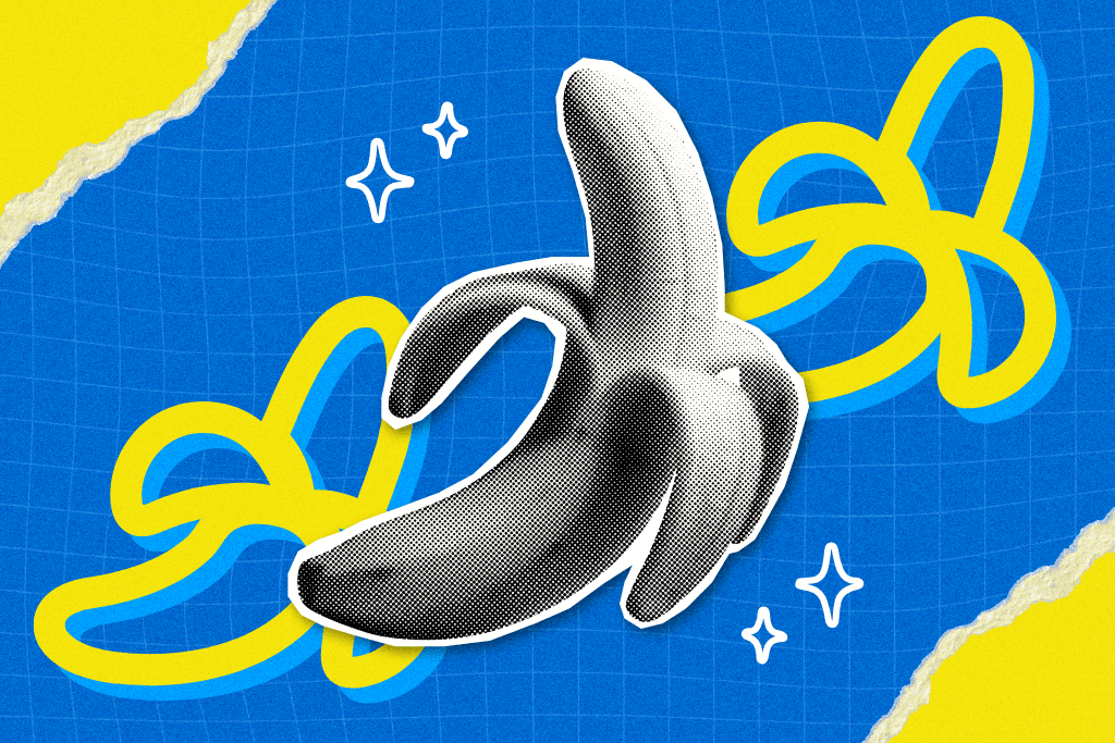 An illustration of a banana.