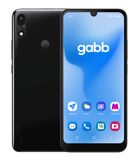 Picture of a black Gabb Phone 4