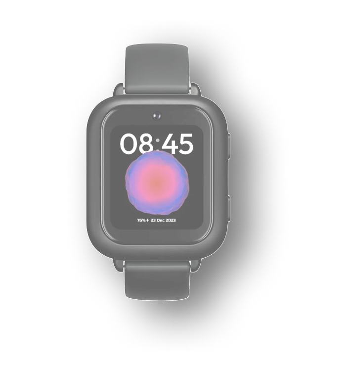 picture of a bark watch with the home screen visible