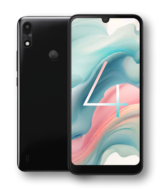 a black gabb phone 4