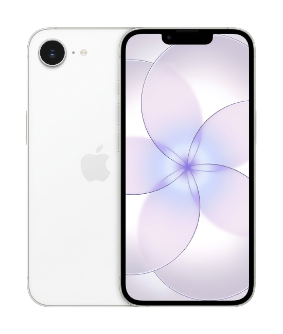 a purple iPhone 17e