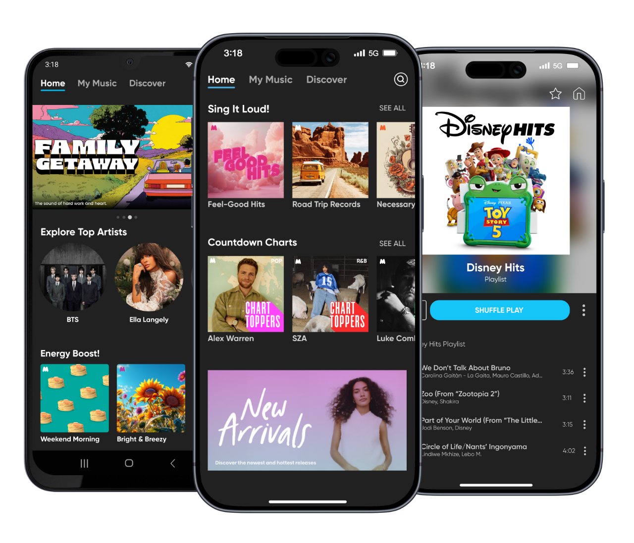 Gabb Music on multiple different devices